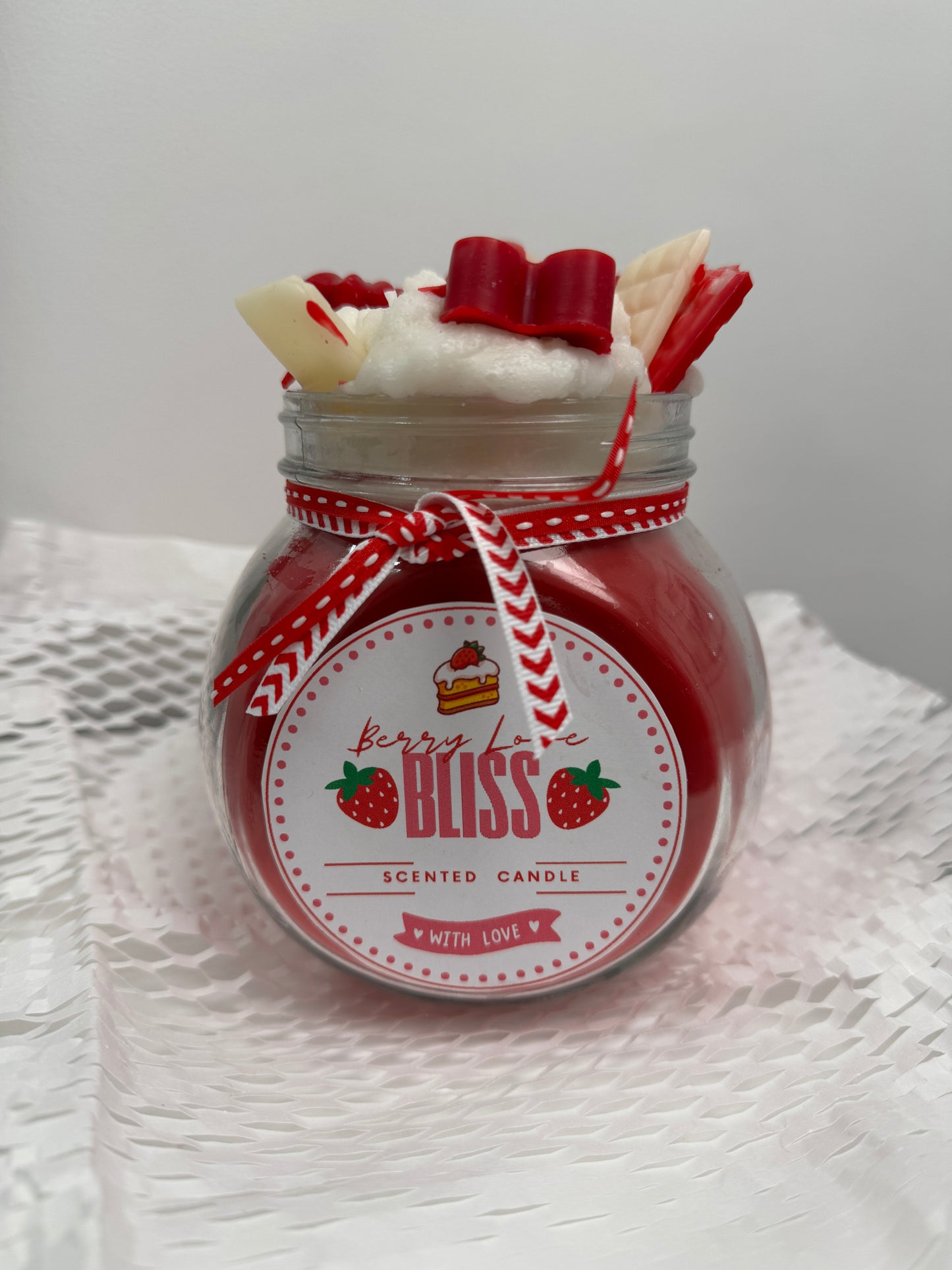 Berry Bliss Scented Candle Jar