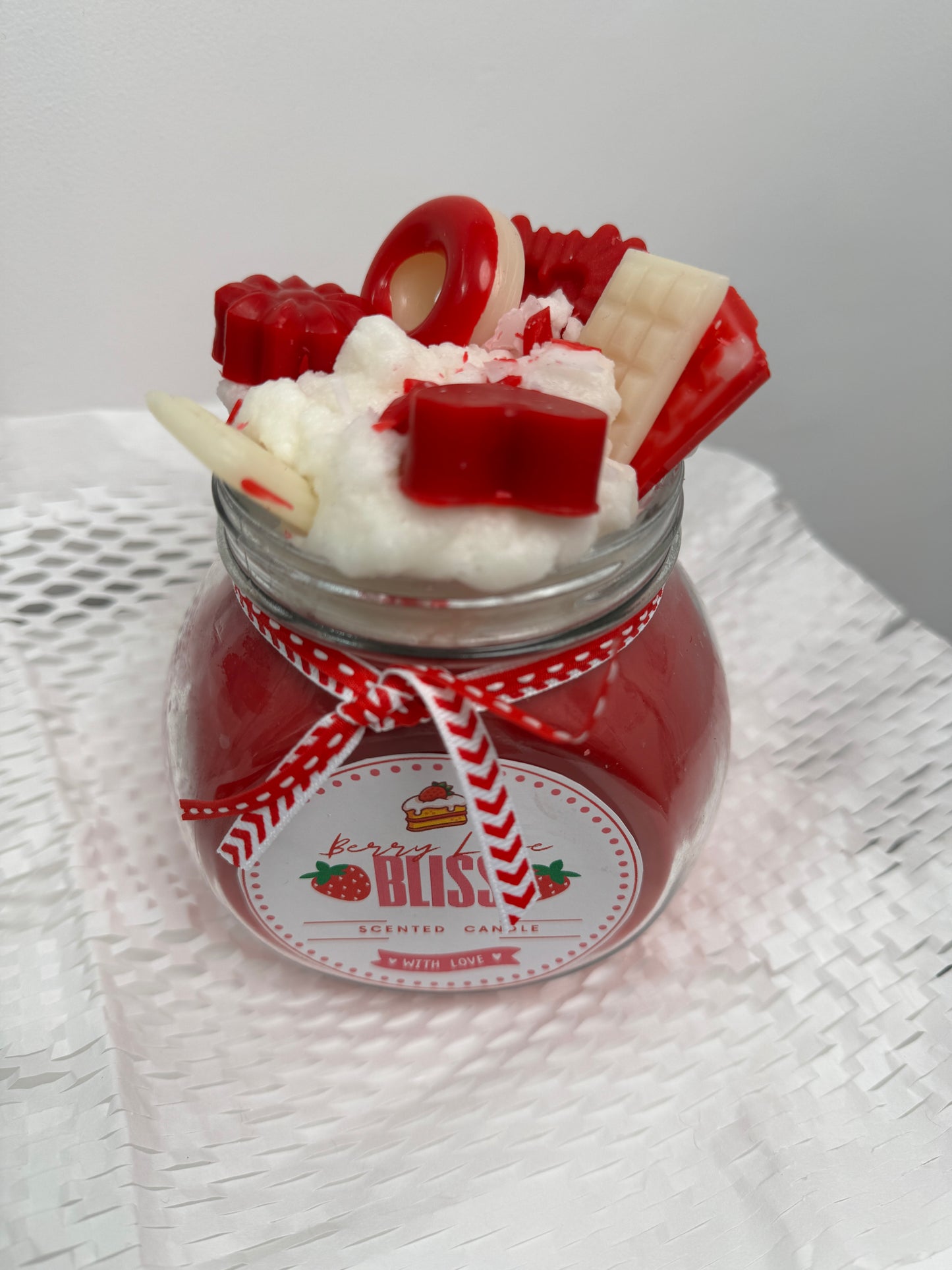 Berry Bliss Scented Candle Jar