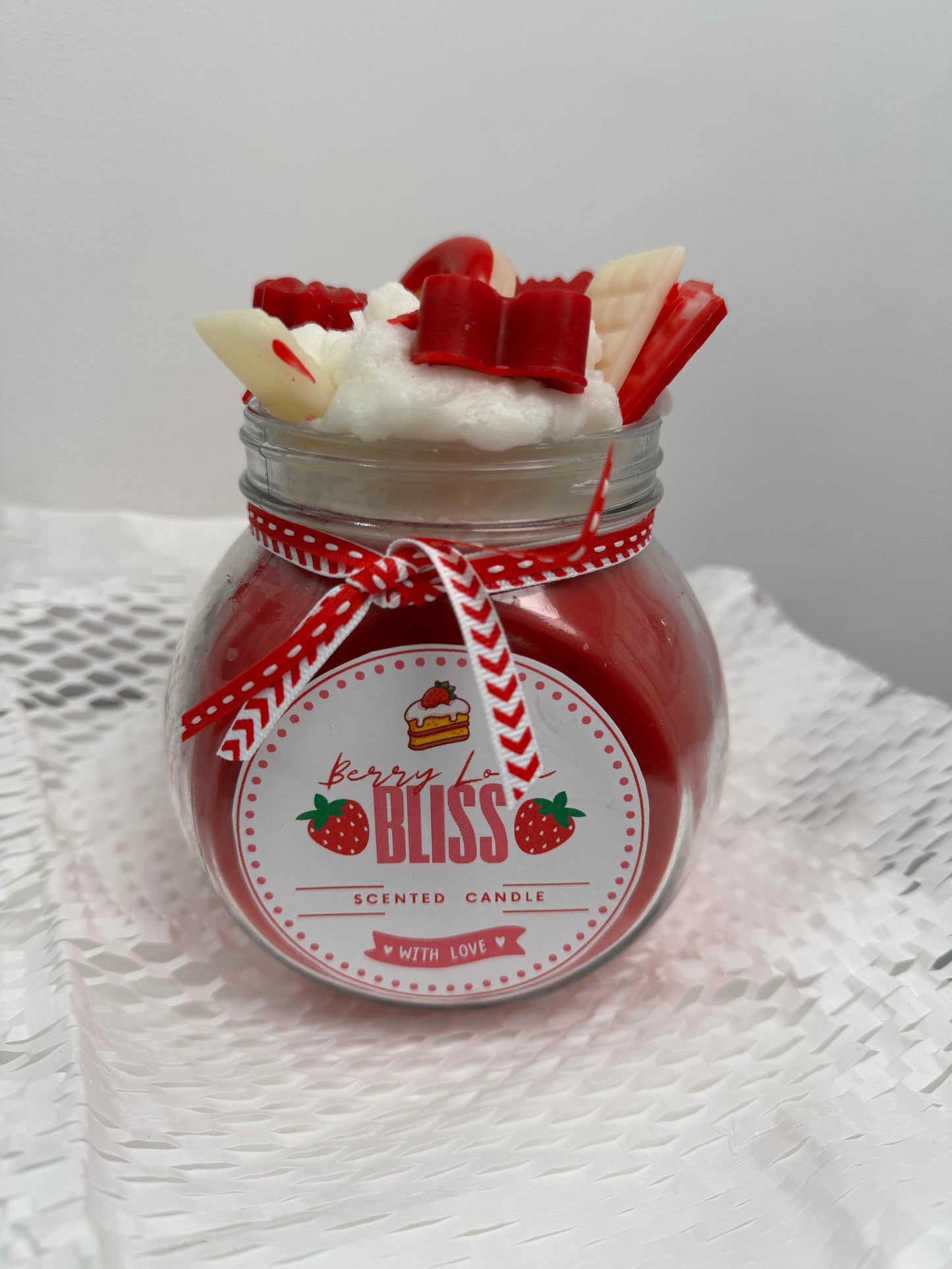 Berry Bliss Scented Candle Jar