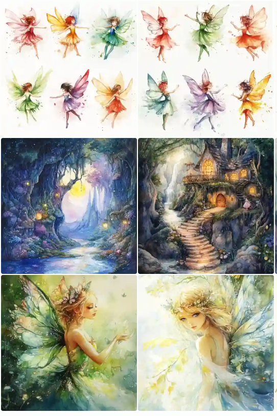 π§ββοΈβ¨ Magical Fairy Mega Art Pack β Over 200 Enchanting Images! β¨π§ββοΈ