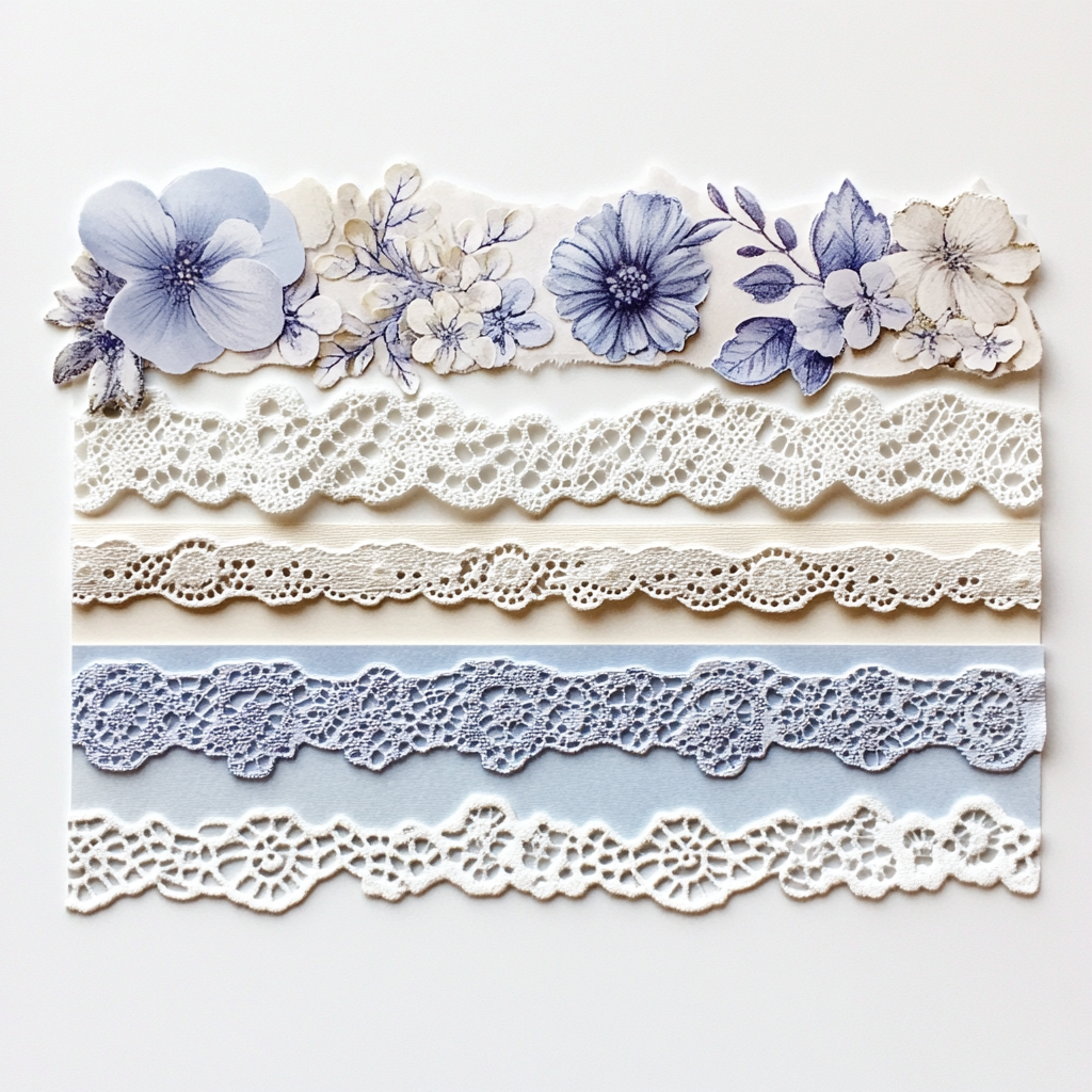 Stunning Blue Ephemera Printable Art Pack MEGA BUNDLE